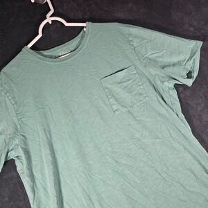 J Crew‎ Garment-Dyed Pocket Tee Slub Cotton Yarns Casual Top Mens Size XLT Tall